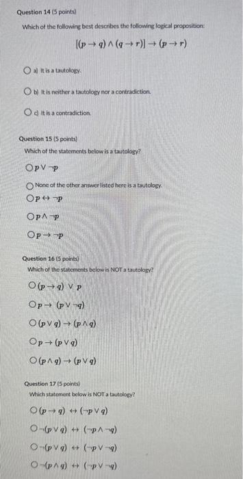 Solved please answer all and leave step by step explaining | Chegg.com