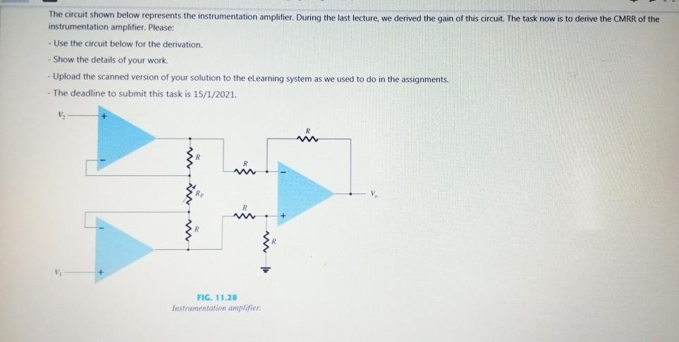 Solved The circuit shown below represents the | Chegg.com
