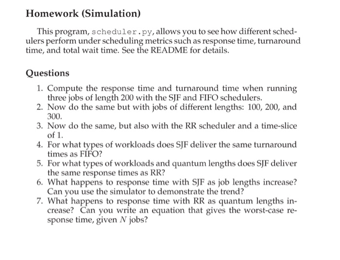solved: scheduler.py #! /usr/bin/env pythonimport sysfrom