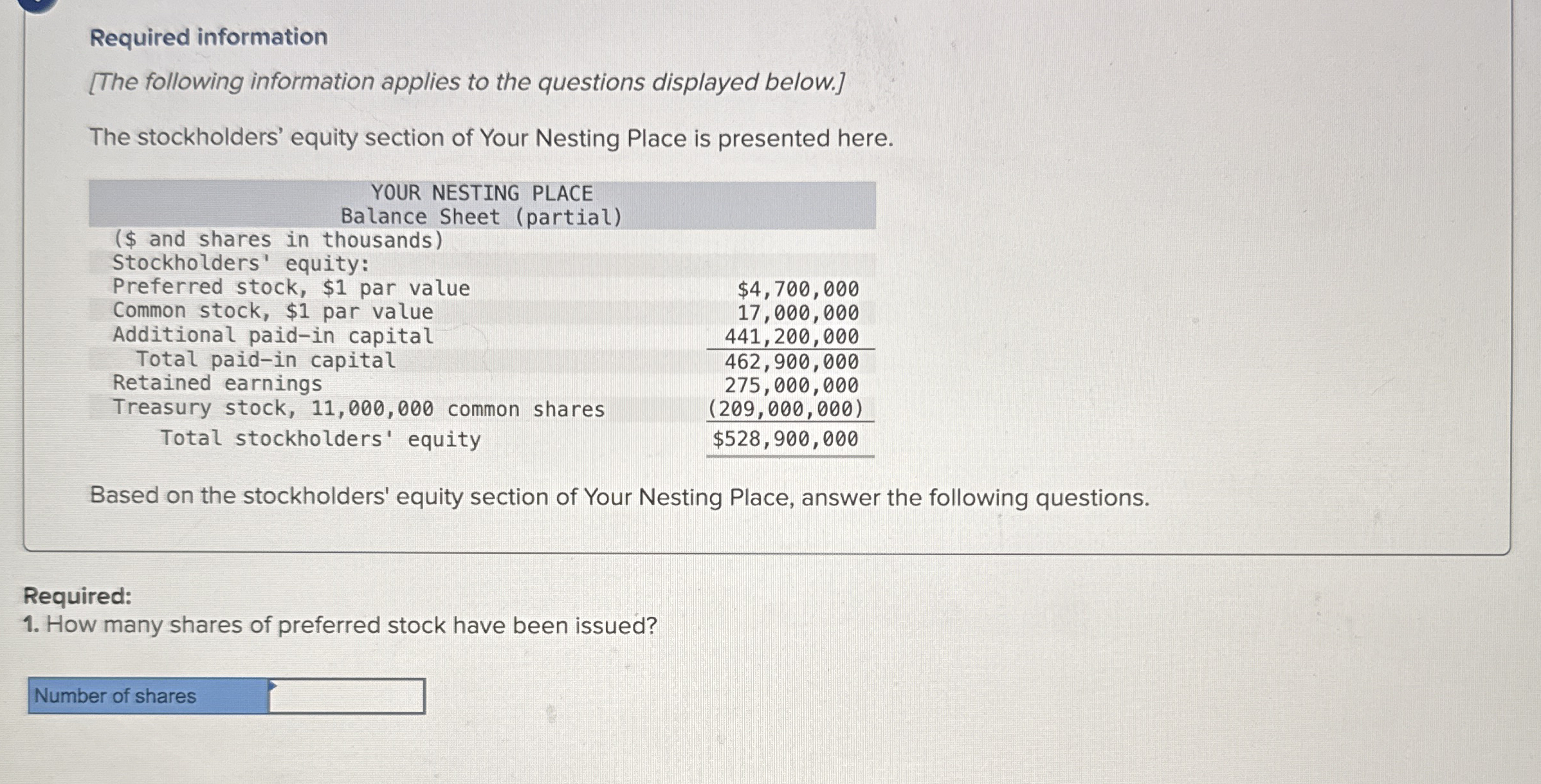 [Solved]: Required information [The following information ap