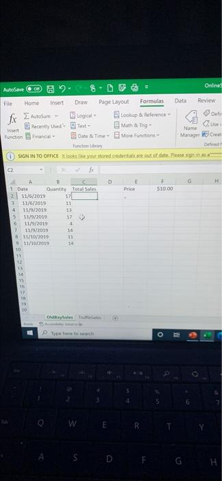 Solved im having trouble with the excel part of my project i | Chegg.com