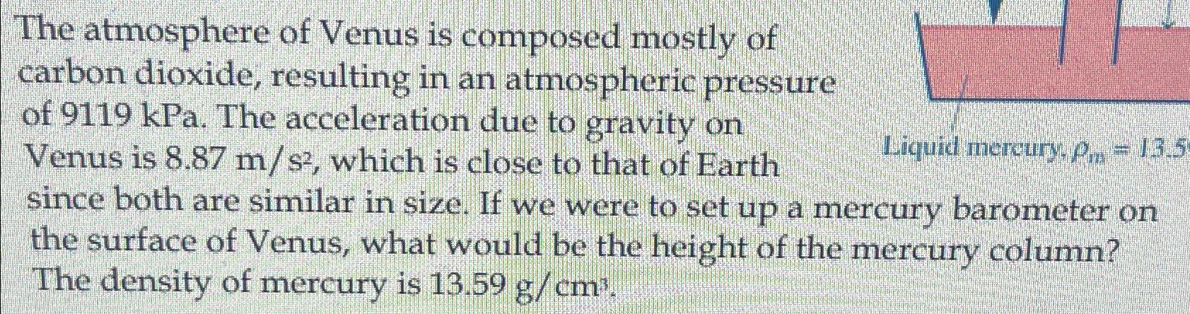mercury's atmosphere is made up of carbon dioxide