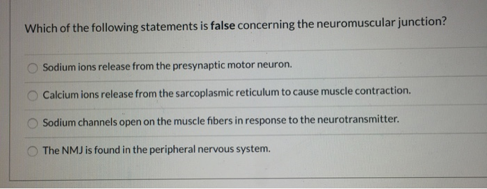 Which Of The Following Statements Is False Concerning Chegg 