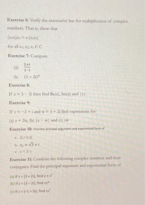 Solved Exercise 3: Find the absolute value of | Chegg.com
