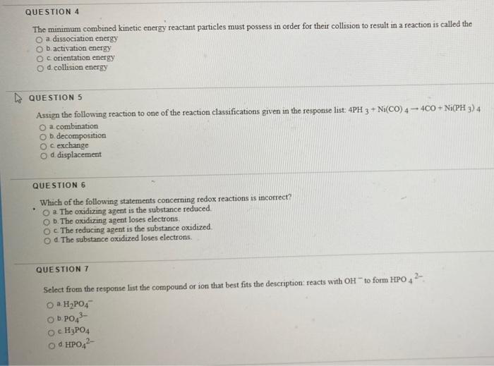 Solved QUESTION 4 The Minimum Combined Kinetic Energy | Chegg.com