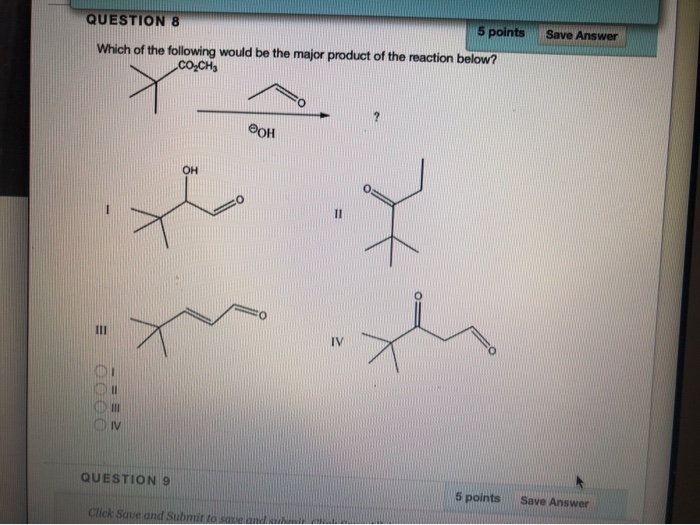 Solved QUESTION 8 5 points Which of the following would be | Chegg.com