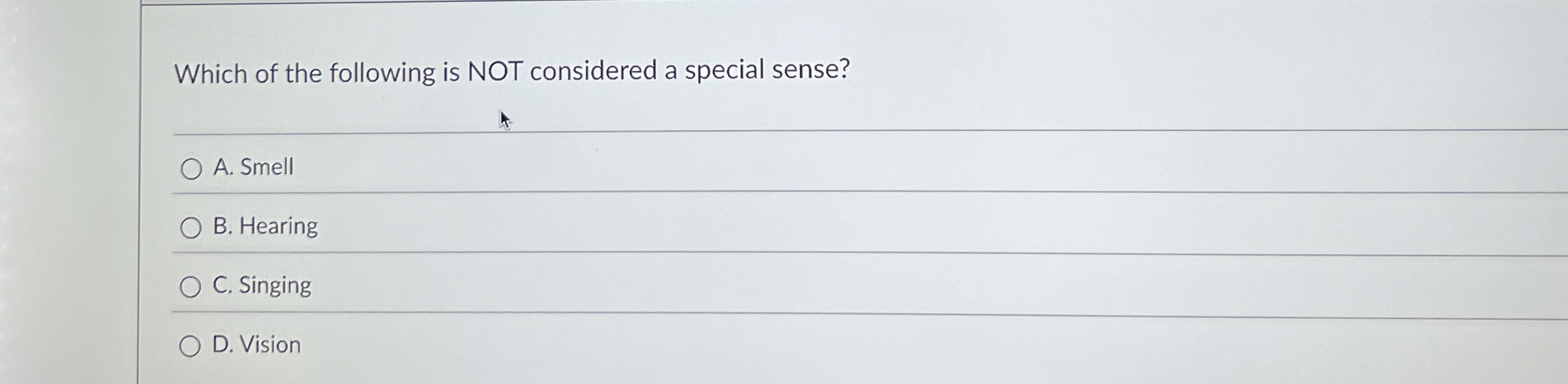 Solved Which of the following is NOT considered a special | Chegg.com