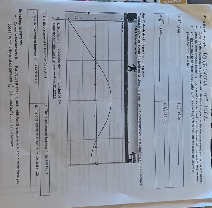Solved Part A. graph is used to find first part on page. | Chegg.com