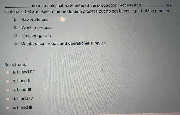 Solved Which of the following is NOT a cost of carrying | Chegg.com