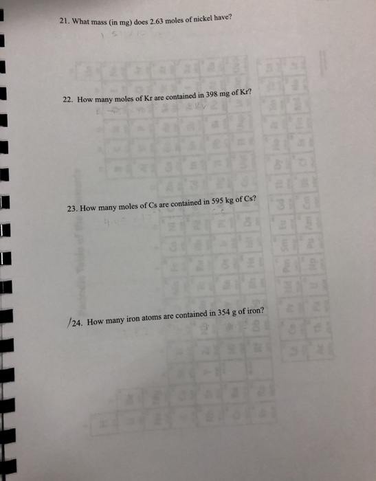 Solved Molecular weight 4. Calculate the molecular weight of | Chegg.com
