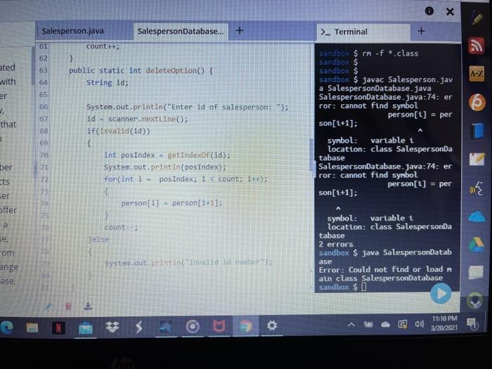 Solved 0 x >_ Terminal + ated vith A-Z 6.4 er that | Chegg.com
