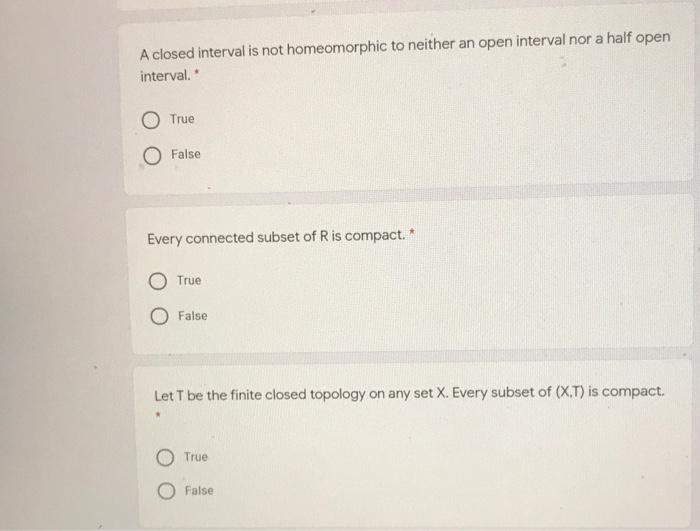 Solved A closed interval is not homeomorphic to neither an Chegg