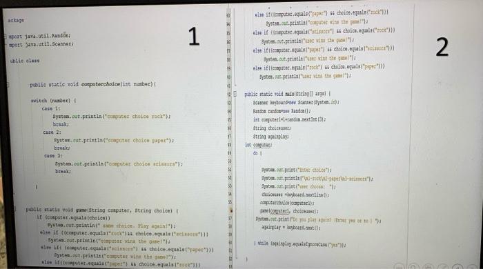 Solved Java Please find the cause of the error and solve the | Chegg.com