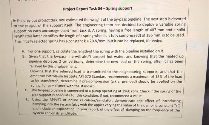 Project Report Task 05 Discharge Pipe Chegg Com   Image