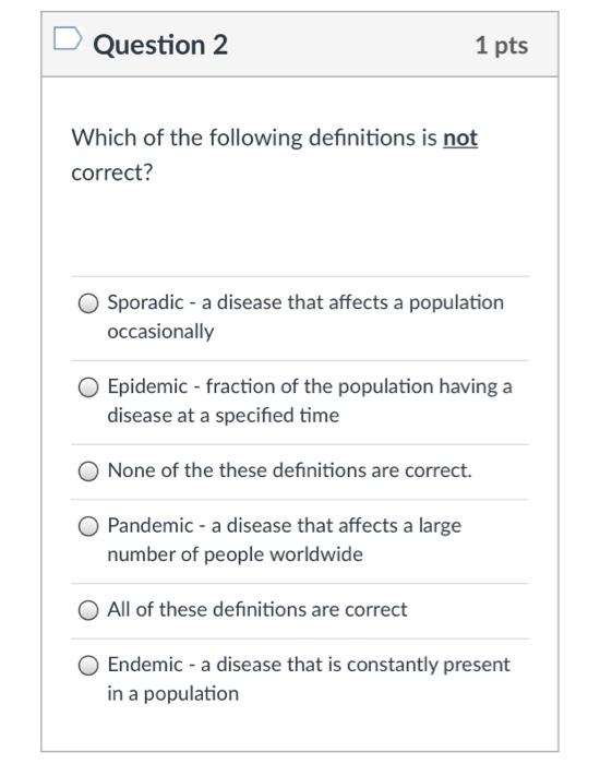 Solved Question 10 1 Pts Which Of The Following Exhibits The | Chegg.com