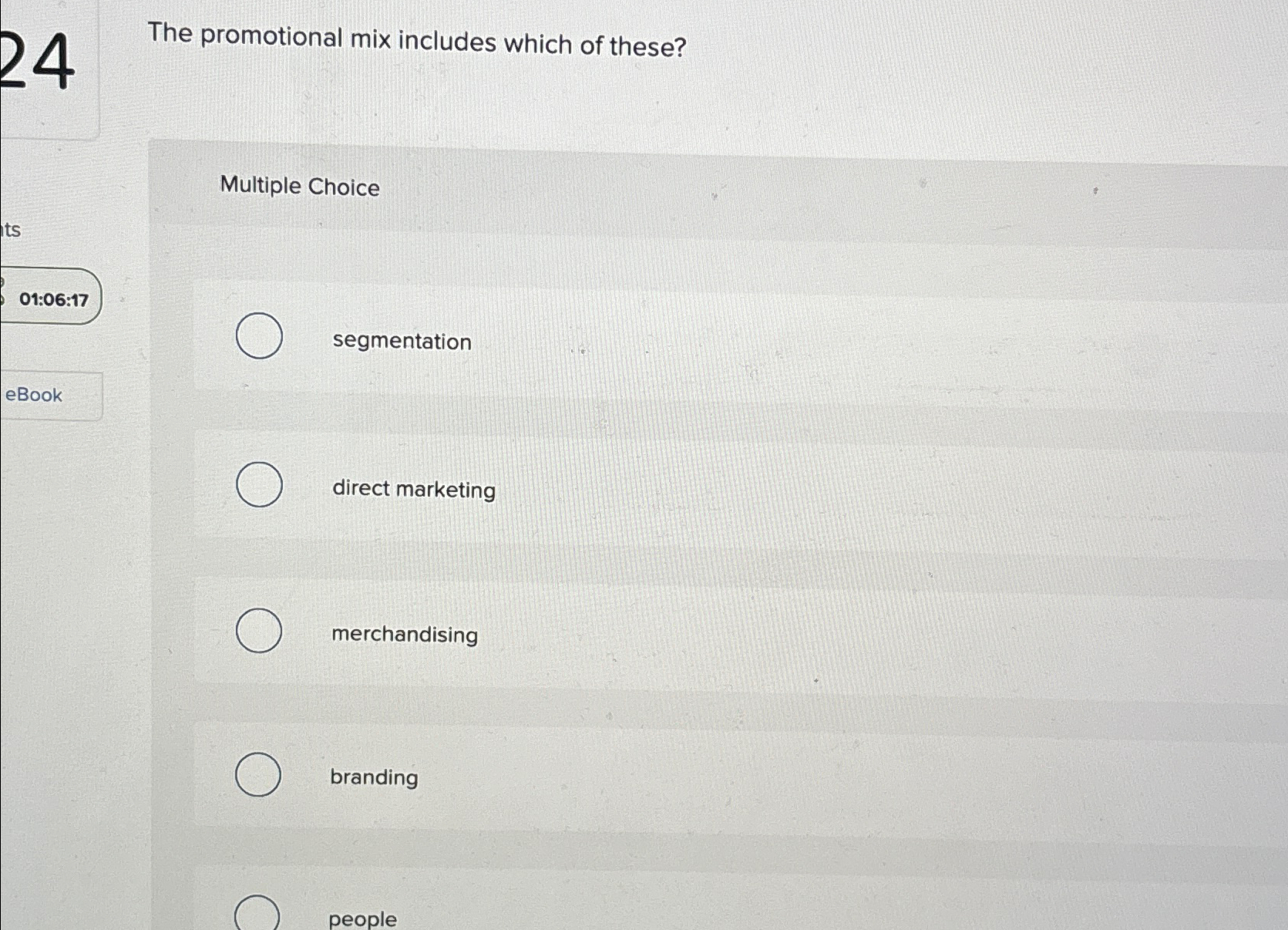 Solved The promotional mix includes which of these?Multiple | Chegg.com