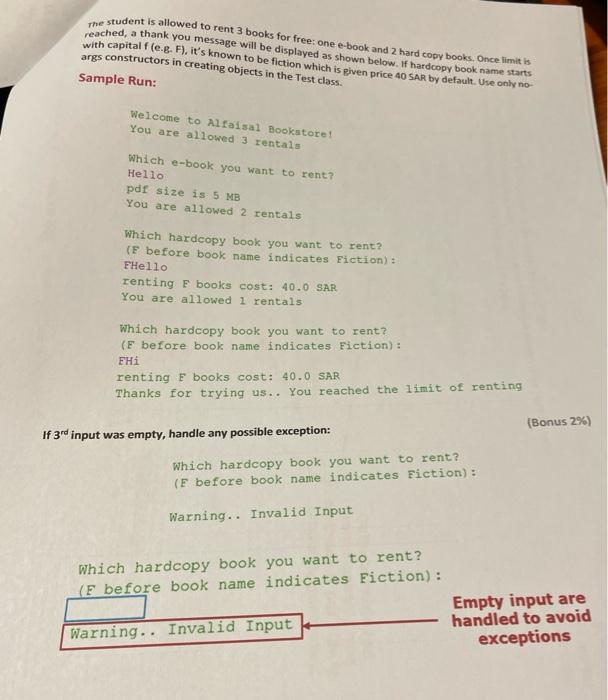 Solved Build a java program that does the following , please | Chegg.com