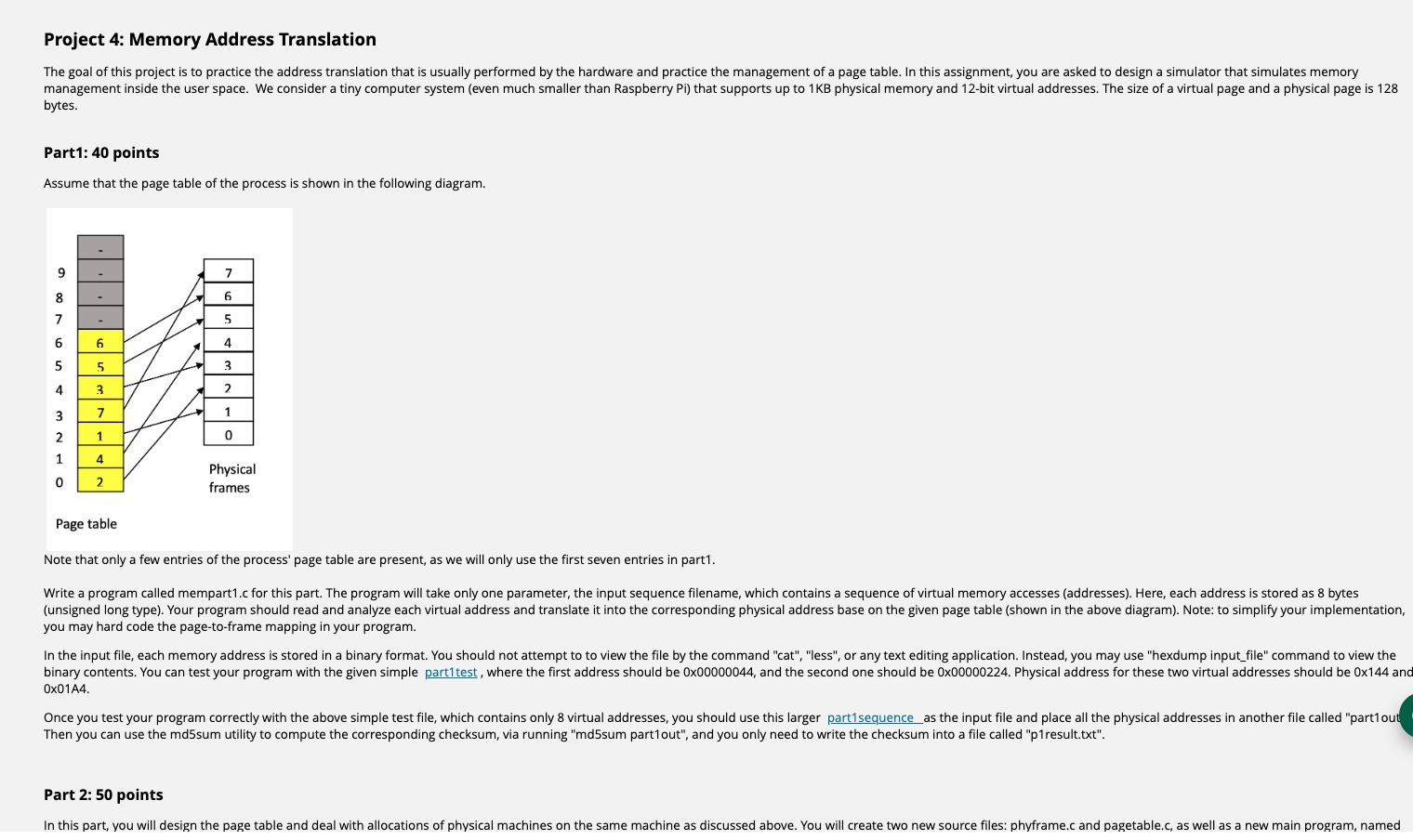 Solved in c language code only | Chegg.com