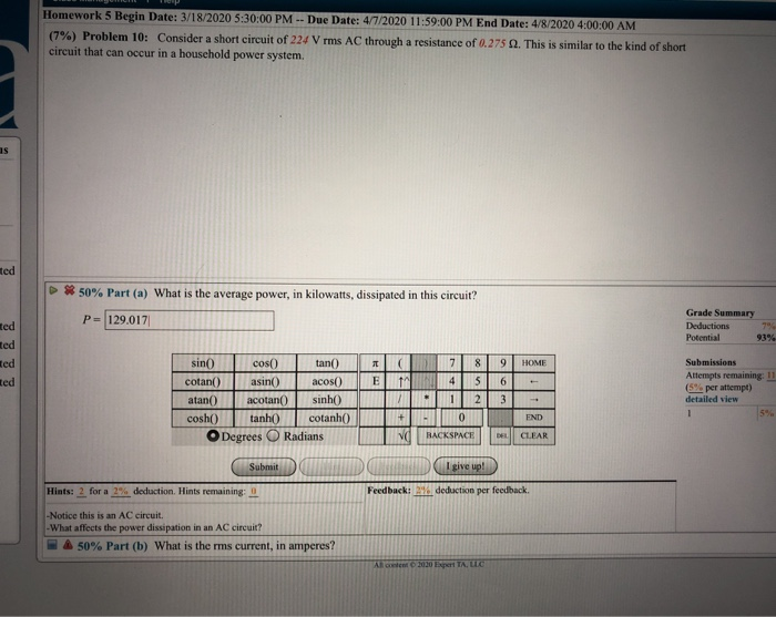 Solved a and b | Chegg.com