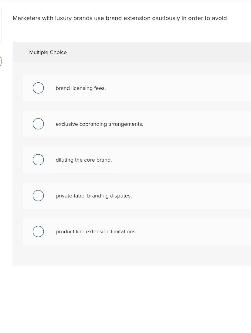 Solved Marketers with luxury brands use brand extension