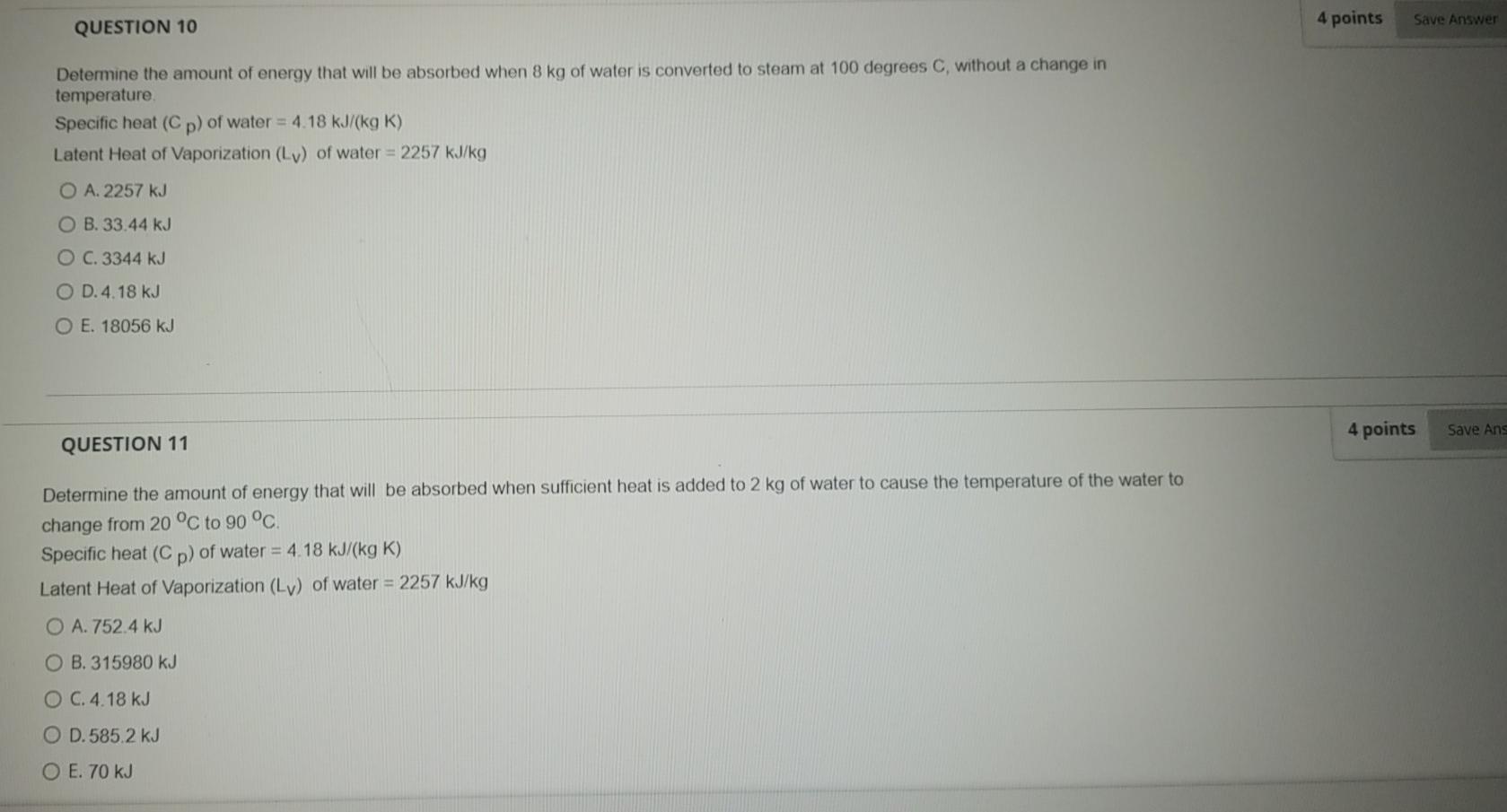 Solved QUESTION 10 4 points Save Answer Determine the amount | Chegg.com
