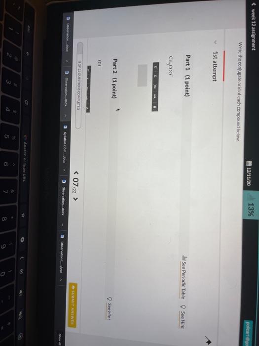 Solved 12/11/20 13% SUBMIT ANSWER Observation a Winx 3 | Chegg.com