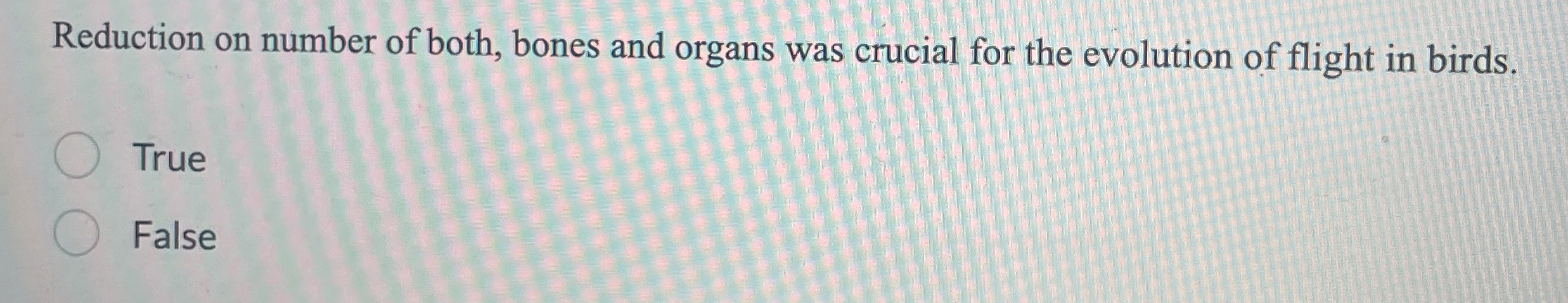 Solved Reduction on number of both, bones and organs was | Chegg.com
