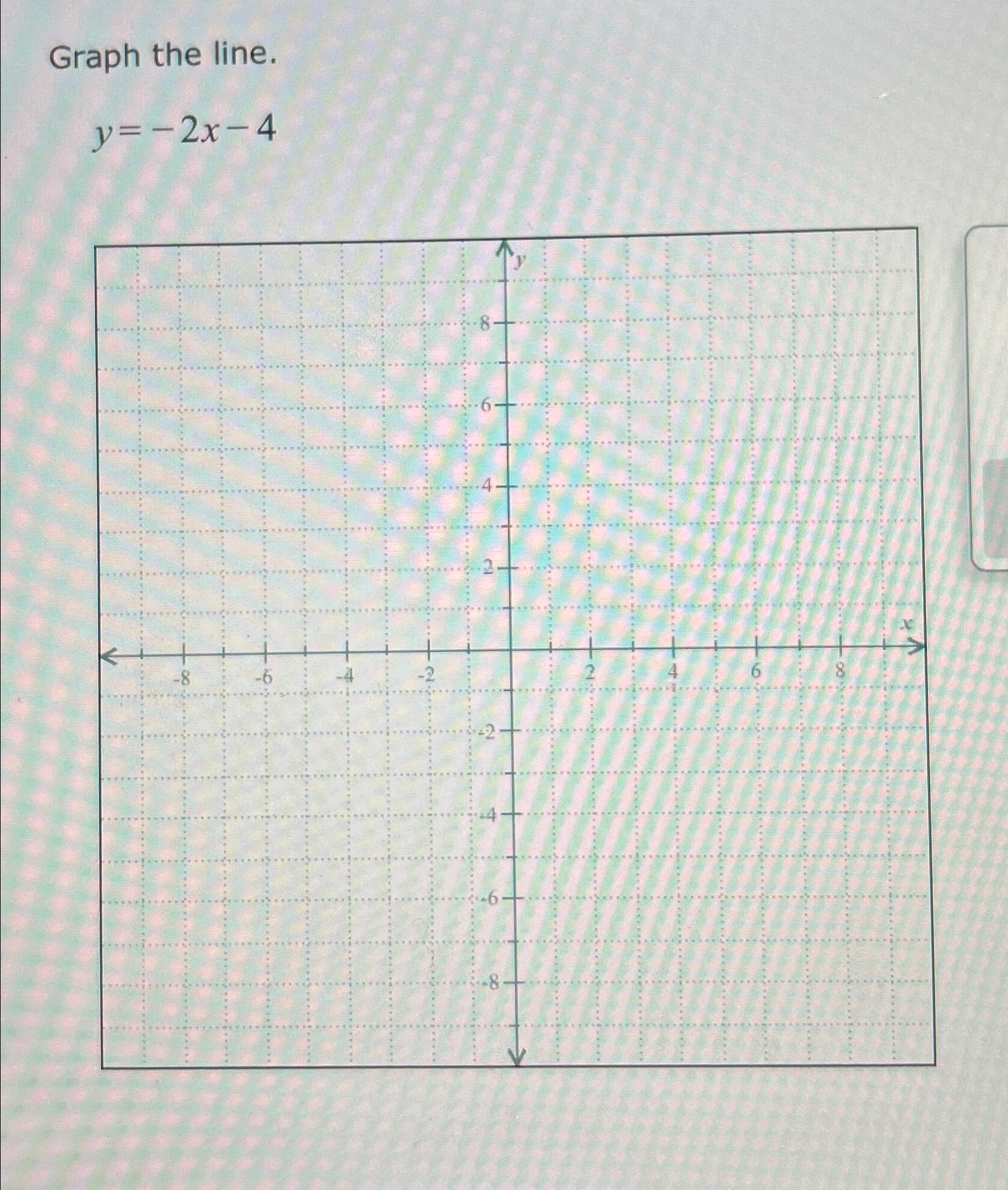 solved-graph-the-line-y-2x-4-chegg