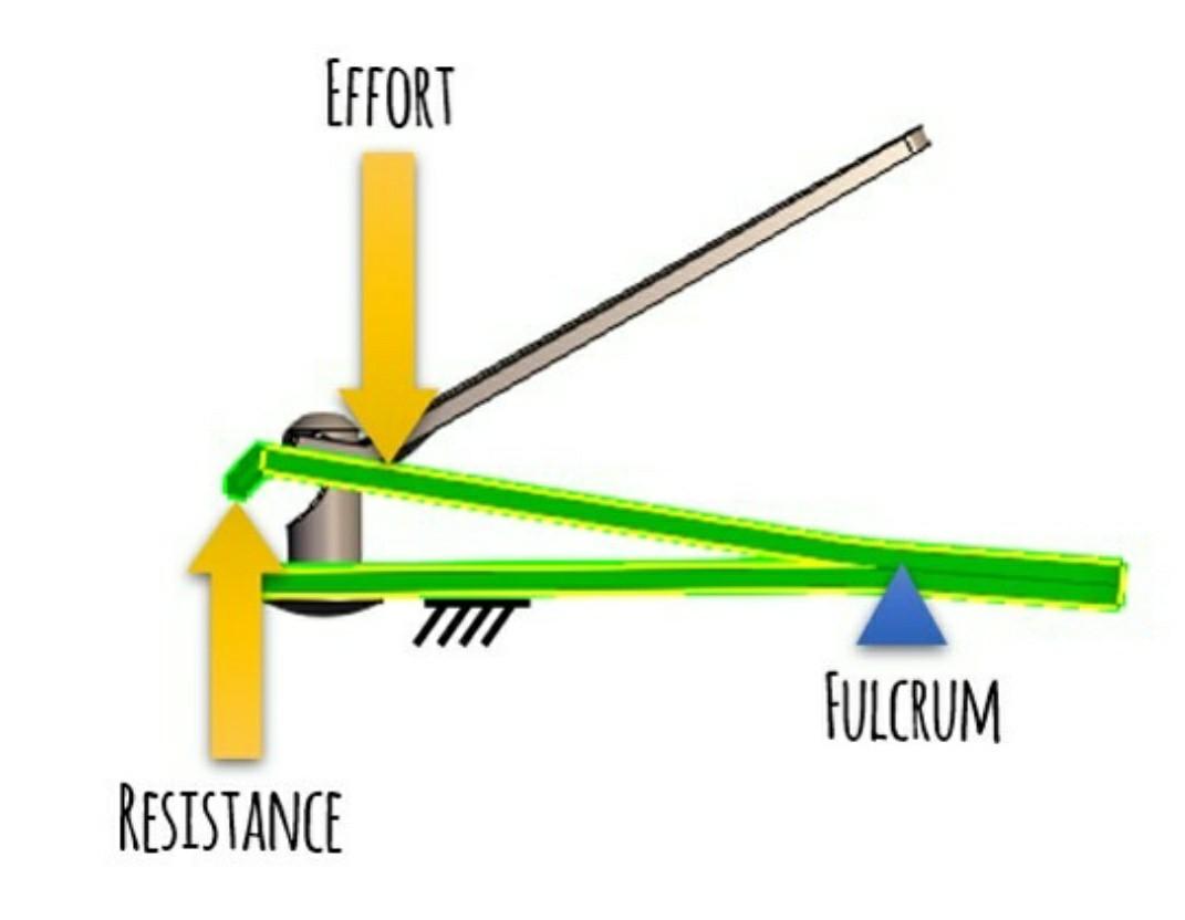 Solved A nail trimmer consists of two levers. The upper part