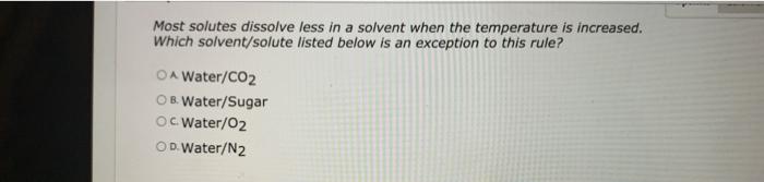Solved Use the provided solubility graph to answer the | Chegg.com