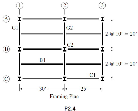 Solved: The uniformly distributed live load on the floor plan i ...