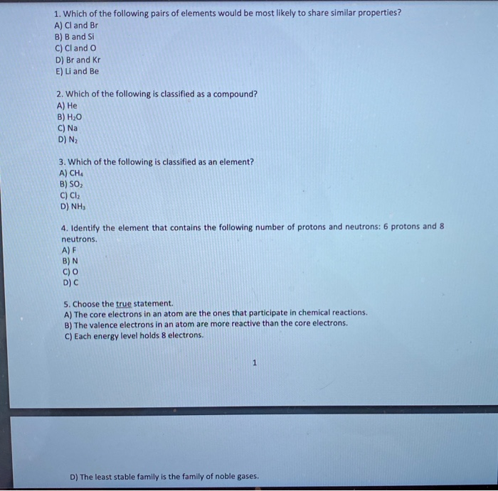 solved-1-which-of-the-following-pairs-of-elements-would-be-chegg