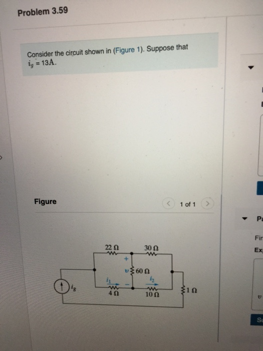 Solved Problem 3.59 Consider the circuit shown in (Figure | Chegg.com