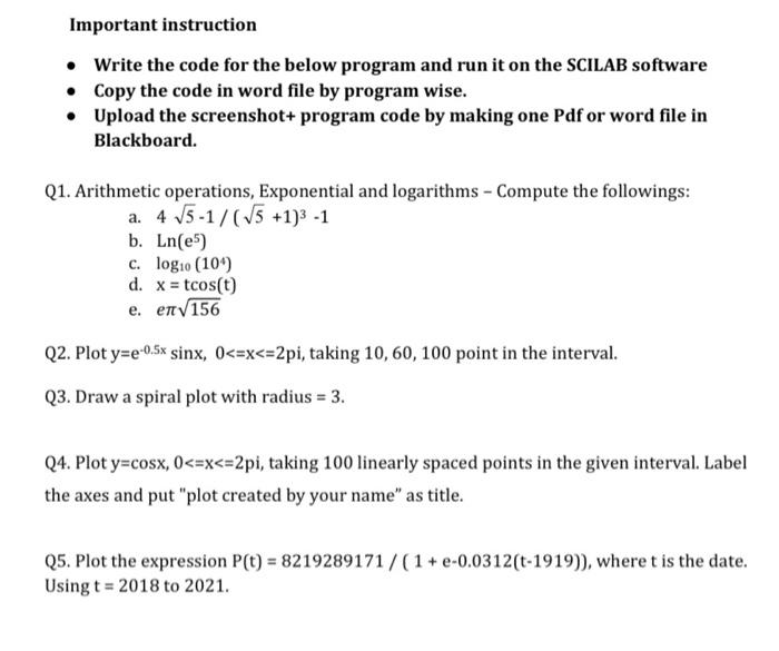 Solved Please I want a correct solution for all the | Chegg.com