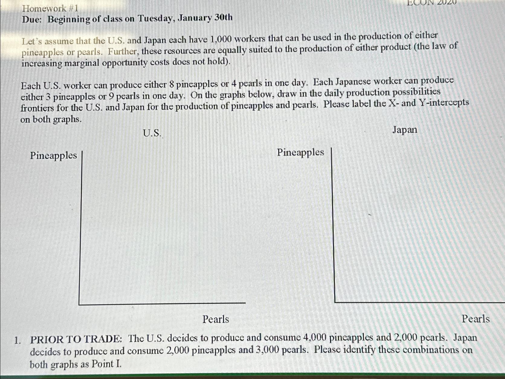 Solved Homework 1Due: Beginning of class on Tuesday, January | Chegg.com