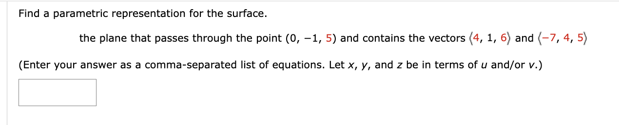 Solved Find a parametric representation for the surface.the | Chegg.com