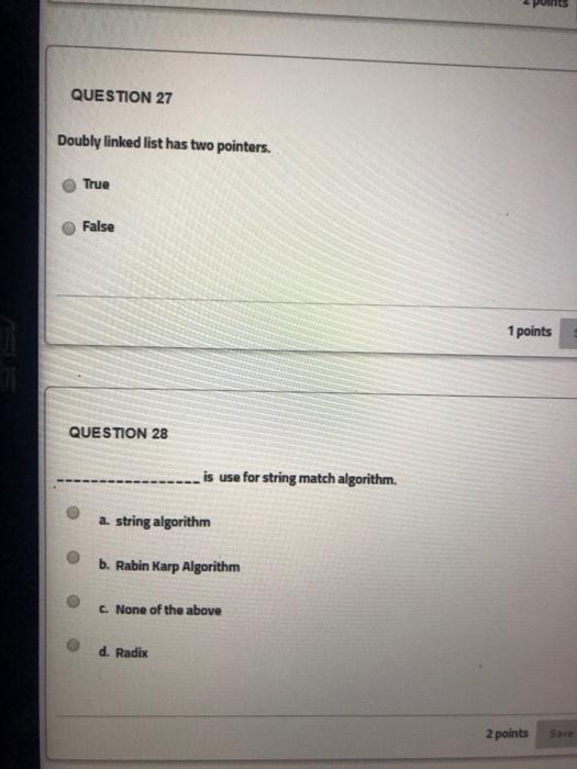 Solved Question Completion Status: QUESTION 1 Consider the | Chegg.com