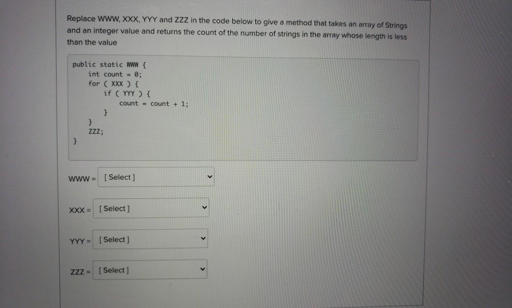 Wewxxxx Videos - Solved Replace WWW.XXX, YYY and ZZZ in the code below to | Chegg.com