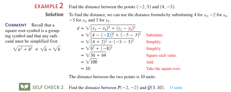 Solved Find The Distance Between The Given Points If An Answer I Chegg Com