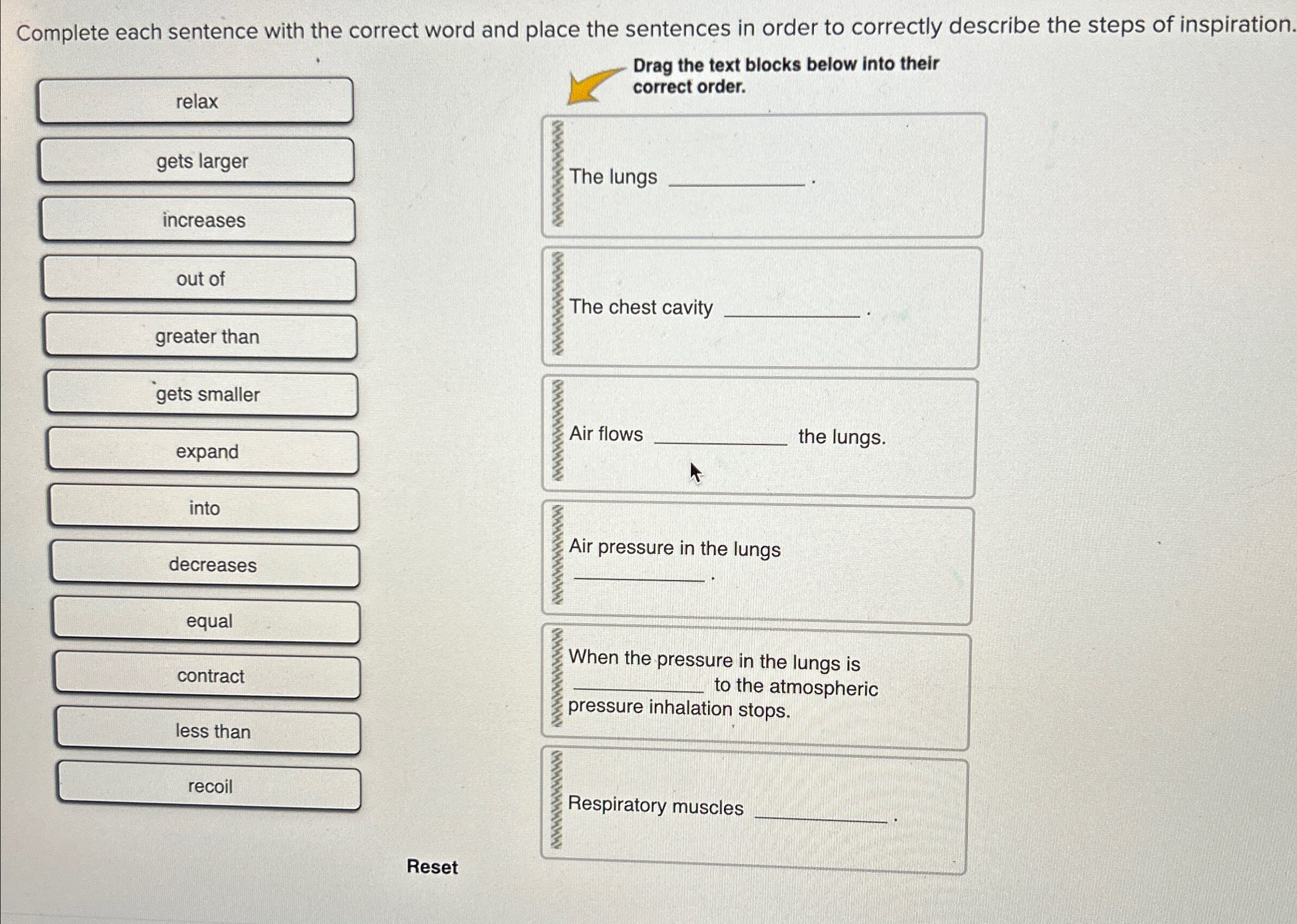 Solved Complete each sentence with the correct word and | Chegg.com