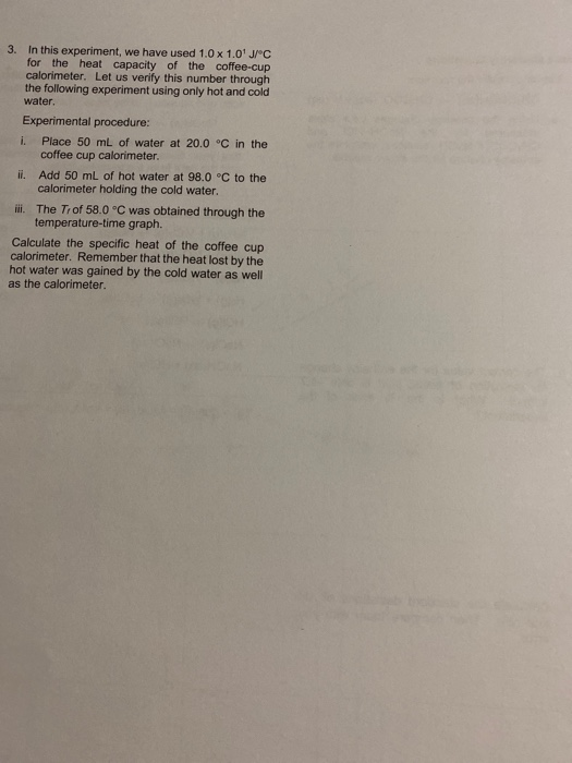 Solved Thermochemistry: Hess's Law: Results Name Date | Chegg.com