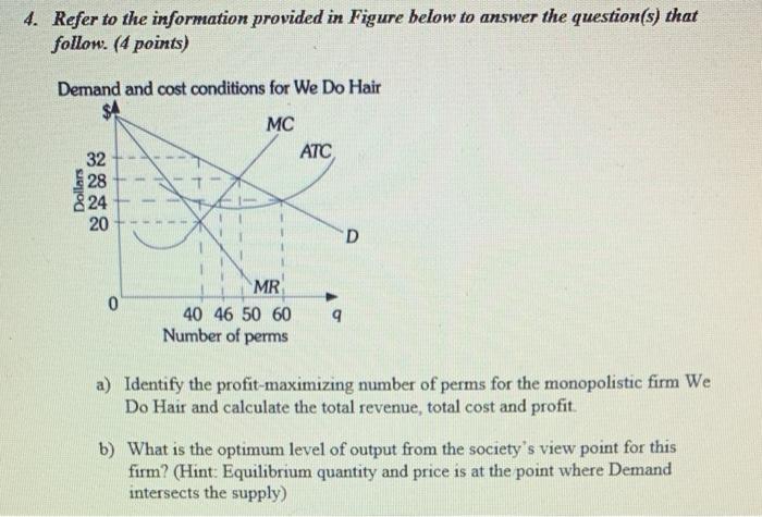 Solved 4. Refer to the information provided in Figure below | Chegg.com
