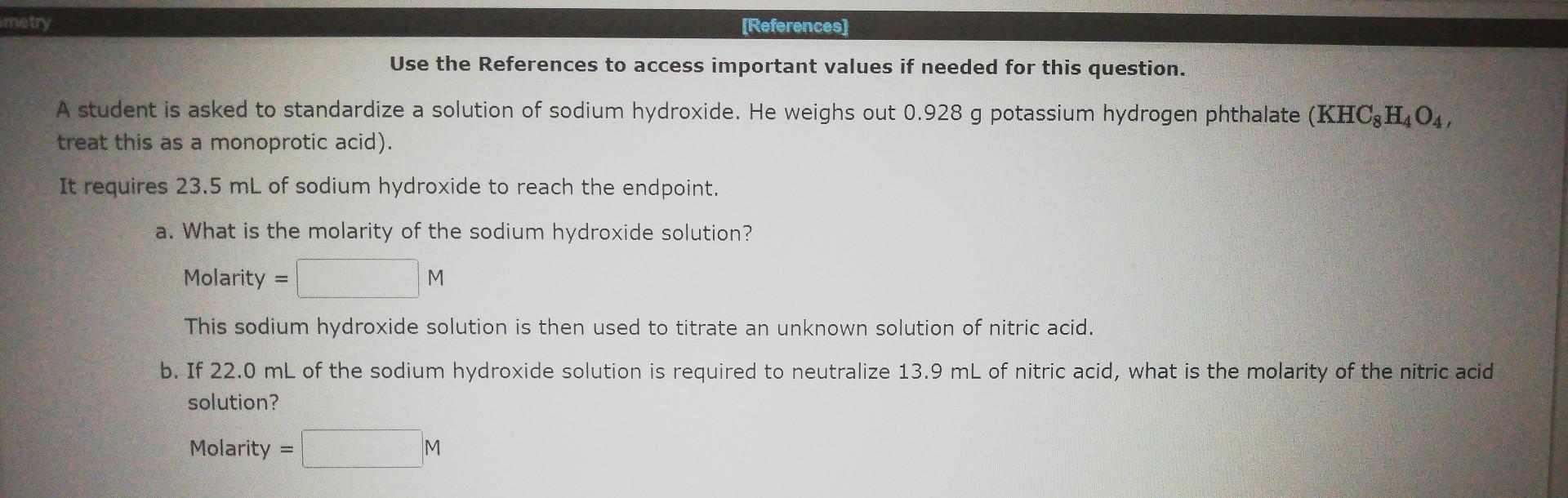 Solved An aqueous solution of hydrobromic acid is | Chegg.com