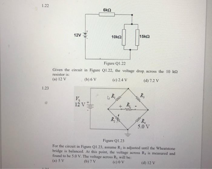 Solved 1.20 Four identical bulbs are connected to a battery