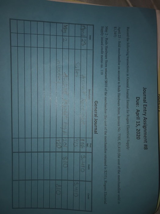 due to due from journal entry due to due from journal entry