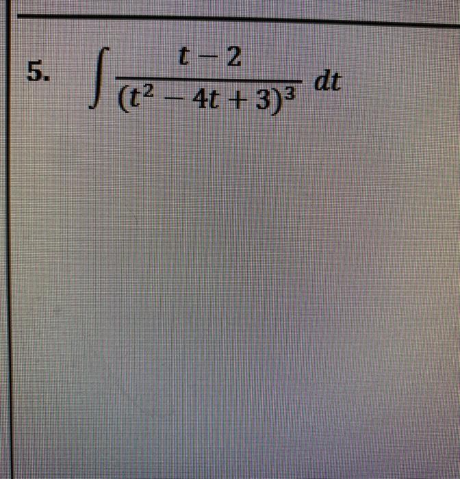 Solved 6.7 Integration by Substitution Homework Problems | Chegg.com