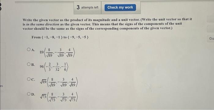 the magnitude of vector product is given by