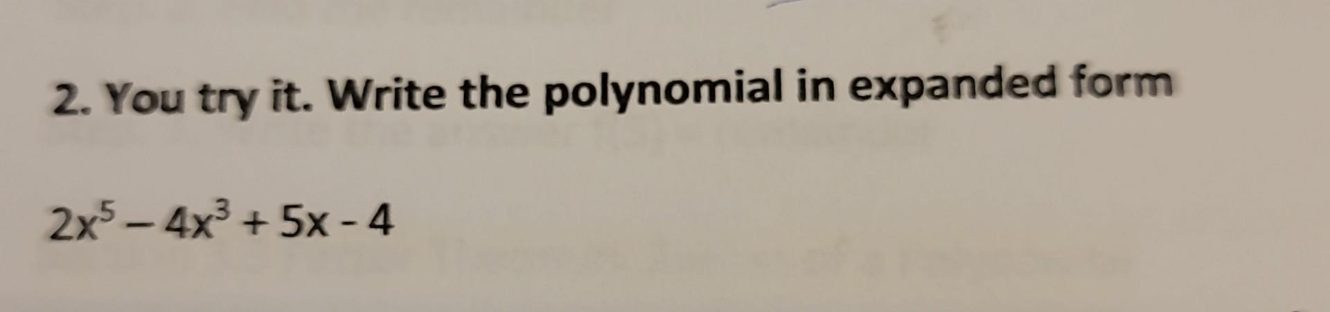 what is the expanded form of (x 5)(2x 3)