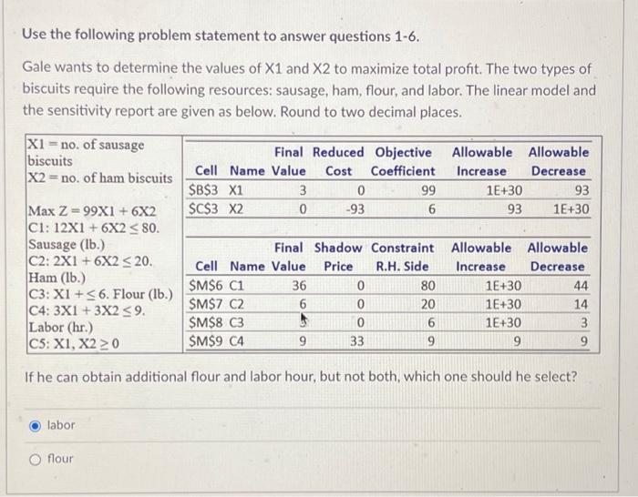 Solved Use the following problem statement to answer | Chegg.com