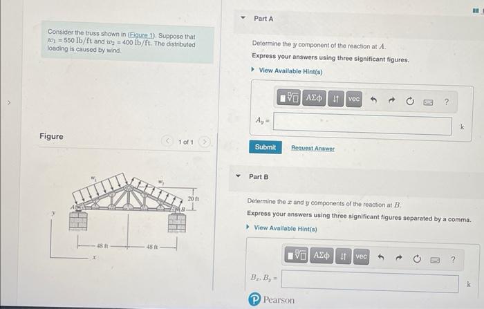 Consider The Truss Shown In (Figure 1). Suppose That | Chegg.com